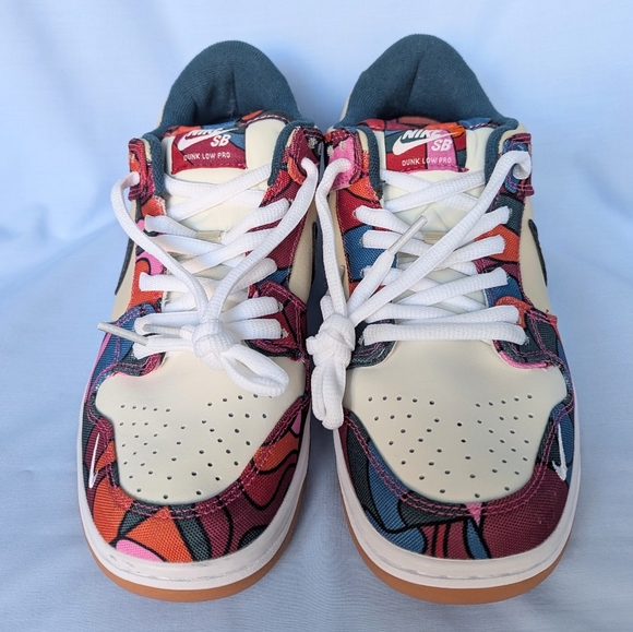 Nike SB Dunk Low Pro Parra Abstract Art (2021) DH7695-600 US 8.5 EU 42 - Picture 3 of 8
